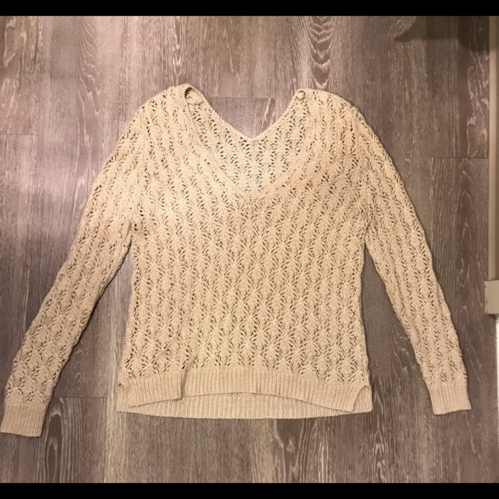 Taupe Knit Sweater